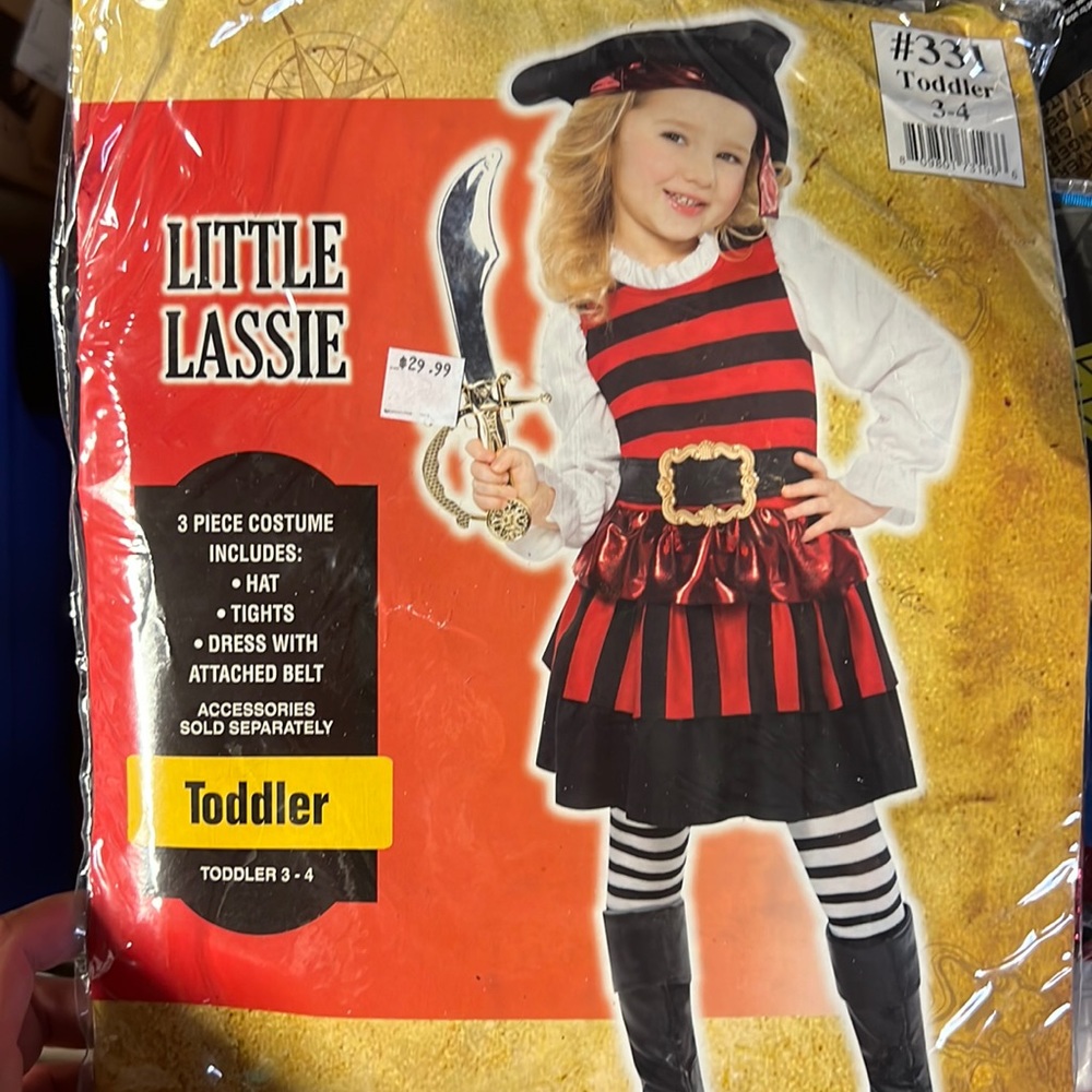 Pirate costume for toddler